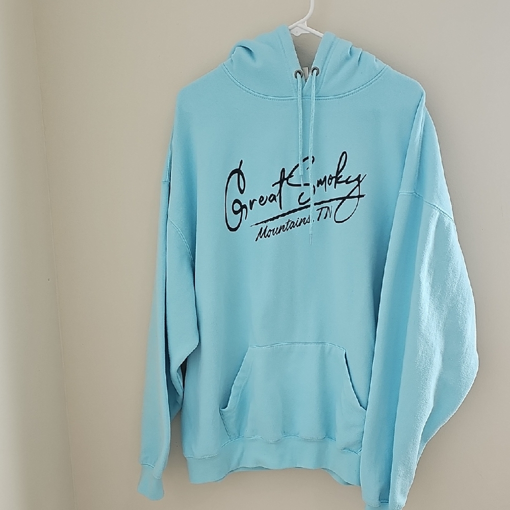Pacific & Co. Teal Hoodie. Light Blue. By Pacific & CO. XL